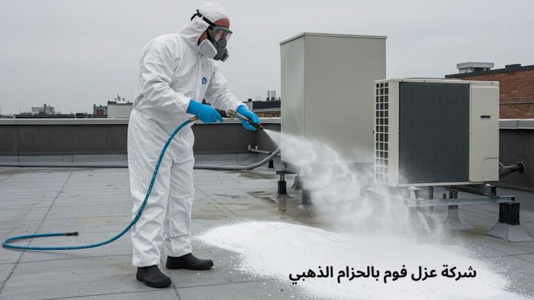 شركة عزل فوم بالحزام الذهبي