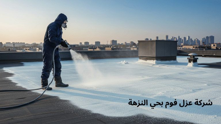 شركة عزل فوم بحي النزهة